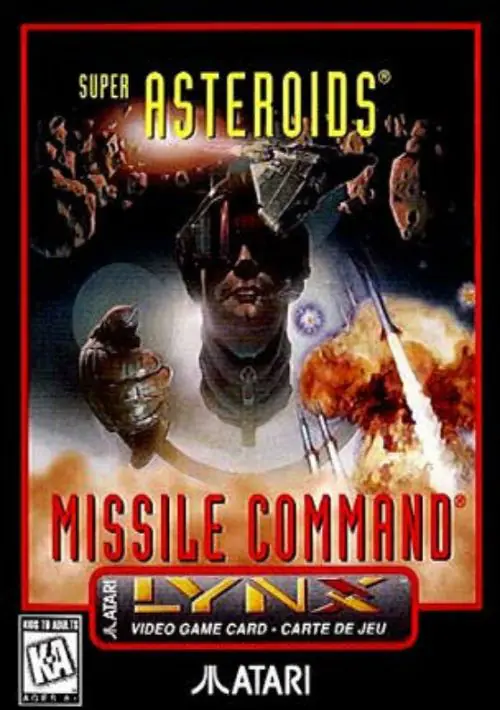 Super Asteroids, Missile Command ROM